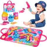 hahaland Montessori Fishing Toy for Toddlers – Safe Sensory Play Set for Nursery and Playroom Floor