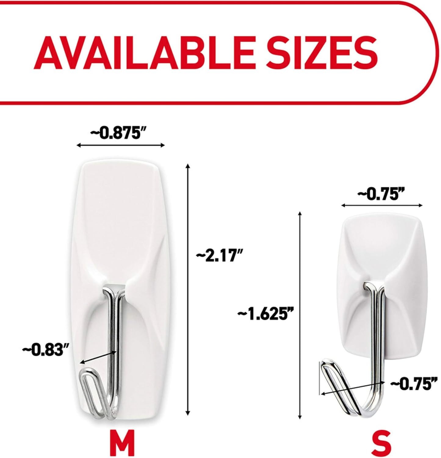 3m command adhesive strips that bond to smooth surfaces and release cleanly when pulled straight down