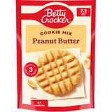 Betty Crocker Peanut Butter Cookie Mix, 7.2 oz., 12-Cookie Baking Routine for Home Bakers