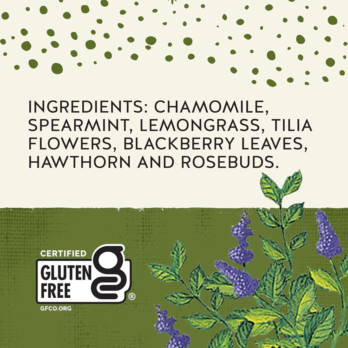 4-6 minute steep time producing minty, chamomile-forward notes suitable for bedtime