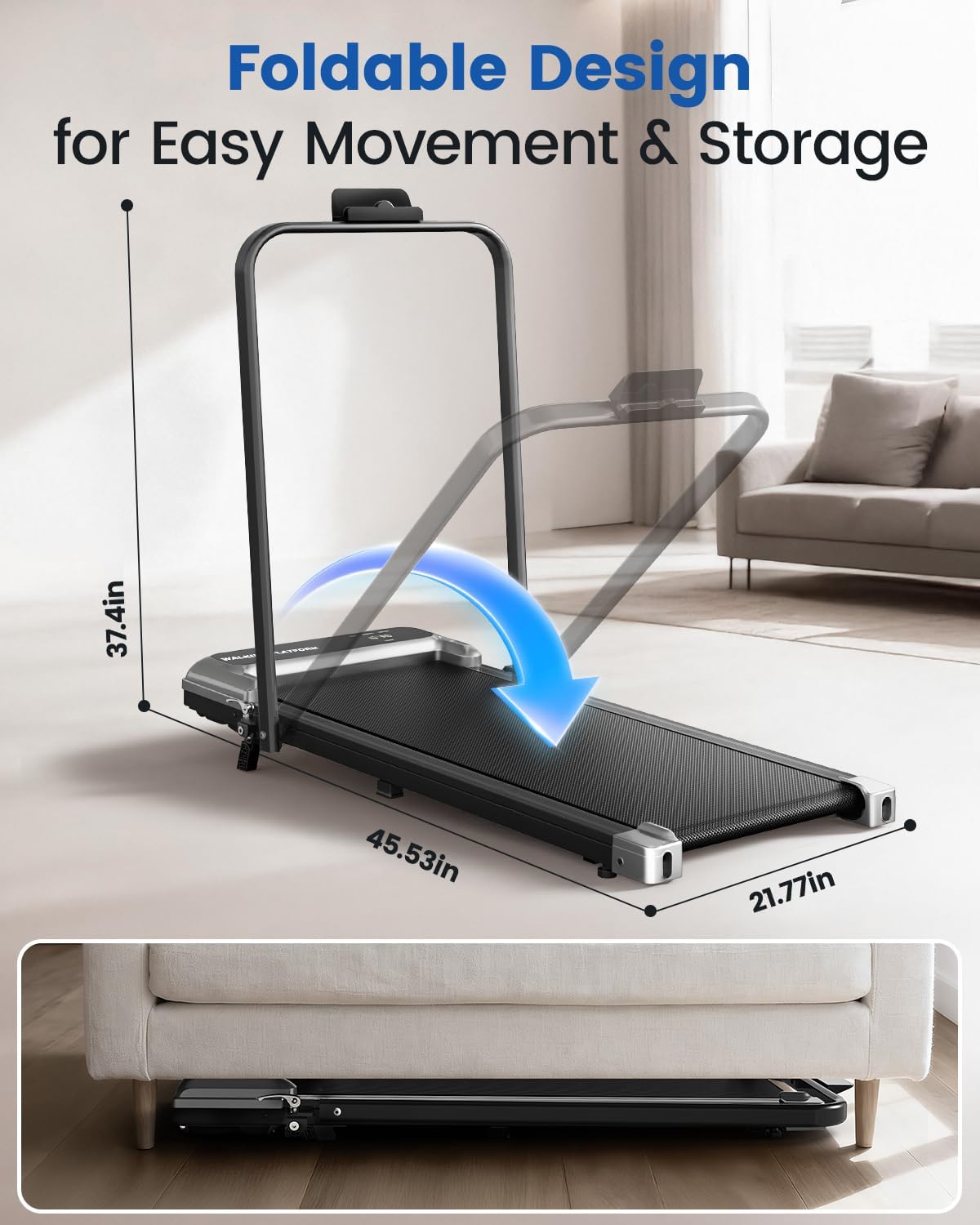 Walking Pad Treadmill – Conference Call Walking Solution for the Standing Desk Worker