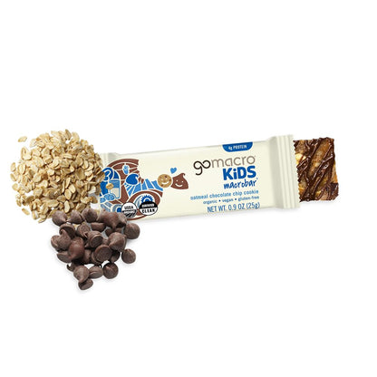 4 grams of plant-based protein per bar from gluten-free oats