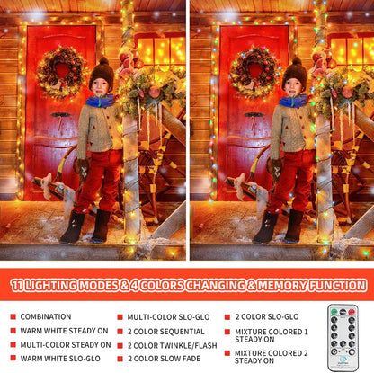 4-level dimmable brightness (100% / 75% / 50% / 25%) via included remote