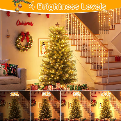 4-level dimmable brightness (25%/50%/75%/100%) and adjustable blink speed