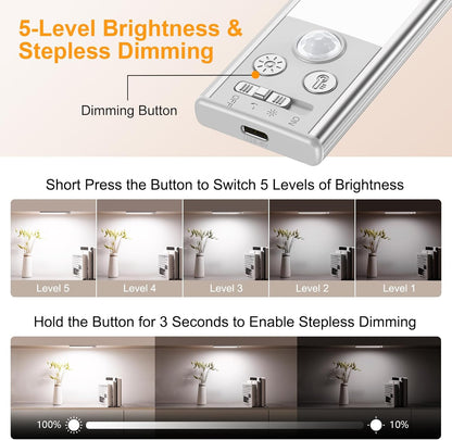 4 lighting modes: off, night sensor, day sensor, always on