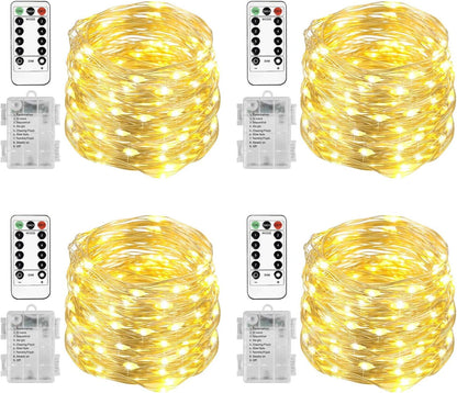 4-pack of 20ft strings with 60 leds each (240 leds total)