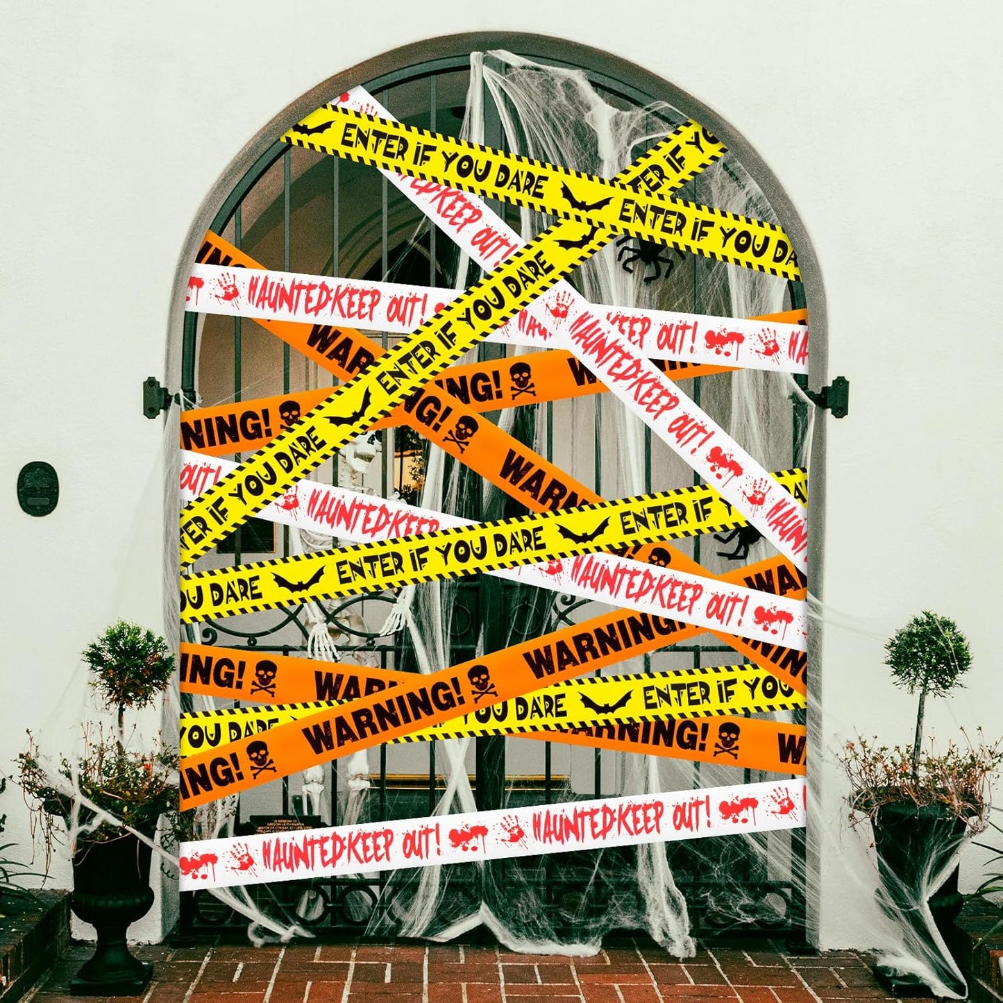 4 variant options: 3pcs bundle, keep out! do not cross!, keep out & do not enter, do not enter
