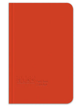 Elan Publishing E64-8x4 Field Book – High-Visibility Orange Notebook for Easy Recovery on Hazardous Job Sites