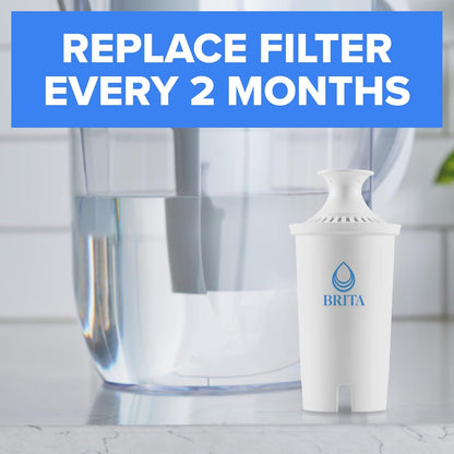 40-gallon or 2-month filtration lifespan per filter