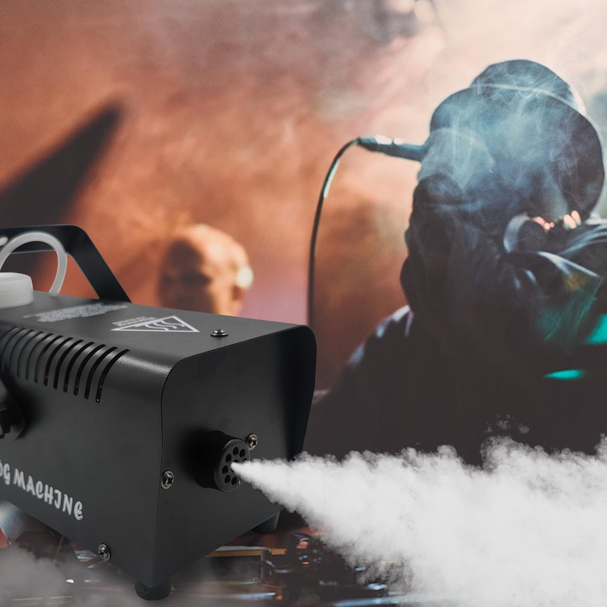 VIRFUN Fog Machine – Smokeless Indoor Mist with Built In Overheat Protection for Safe Around the Clock Use