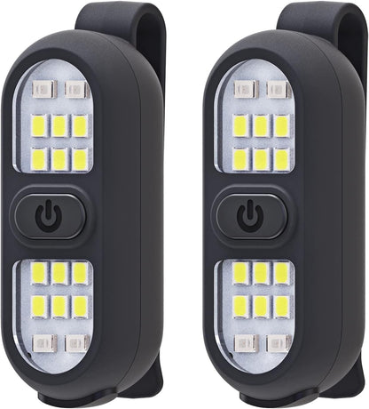 450-lumen led with 5 modes: high spot, medium spot, low spot, flashing red/blue, and sos morse code