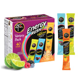 4C Energy Rush Stix – Office Secret Santa Pick, Bulk Hydration Variety Pack Under the Tree