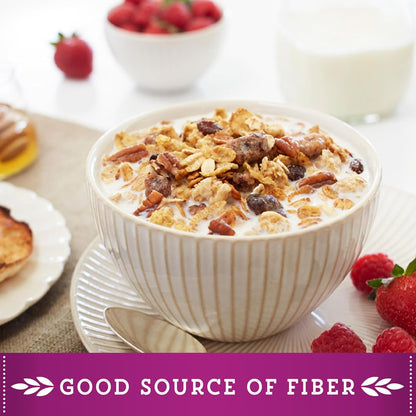 4g total fat per serving with good source of fiber