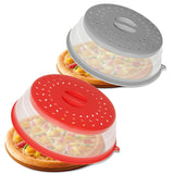 Brand Pop-Up Microwave Shield – Sleek Neutral-Toned Accessory for the Uncluttered Home Cook