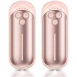 Rechargeable Hand Warmers 2 Pack - Ergonomic Pocket Warmers for Hiking, Fishing, Hunting, Winter Events