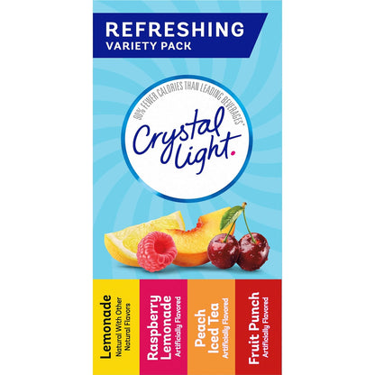 5-10 calories per 16 fl oz prepared beverage (90% fewer than leading beverages)