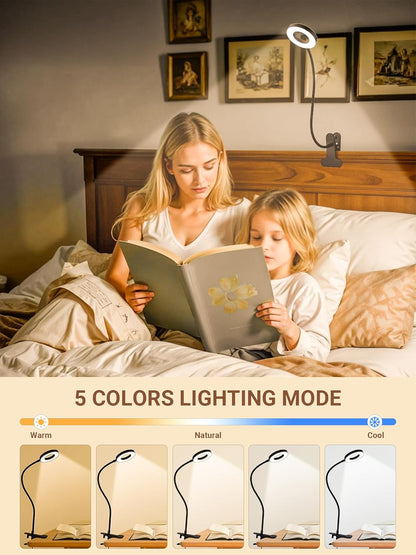 5 color temperatures (3000k-6000k) and 10 brightness levels with memory function