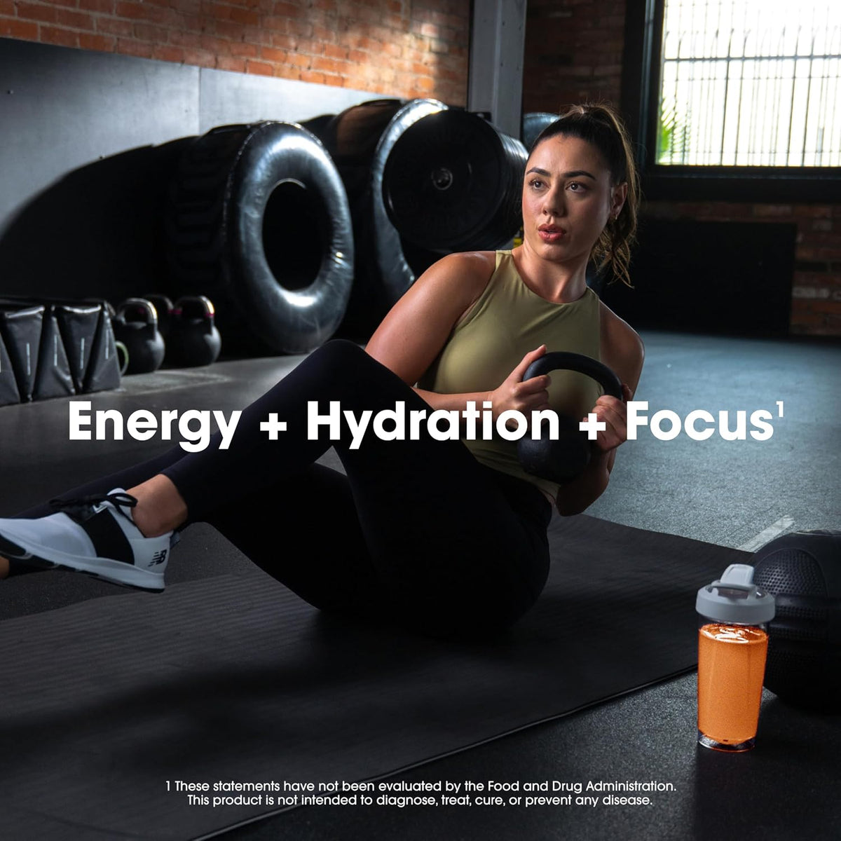 Optimum Nutrition Amino Energy Plus Focus – Daily Wellbeing Essential for Home Wellness Corners, No Jitters Natural Caffeine