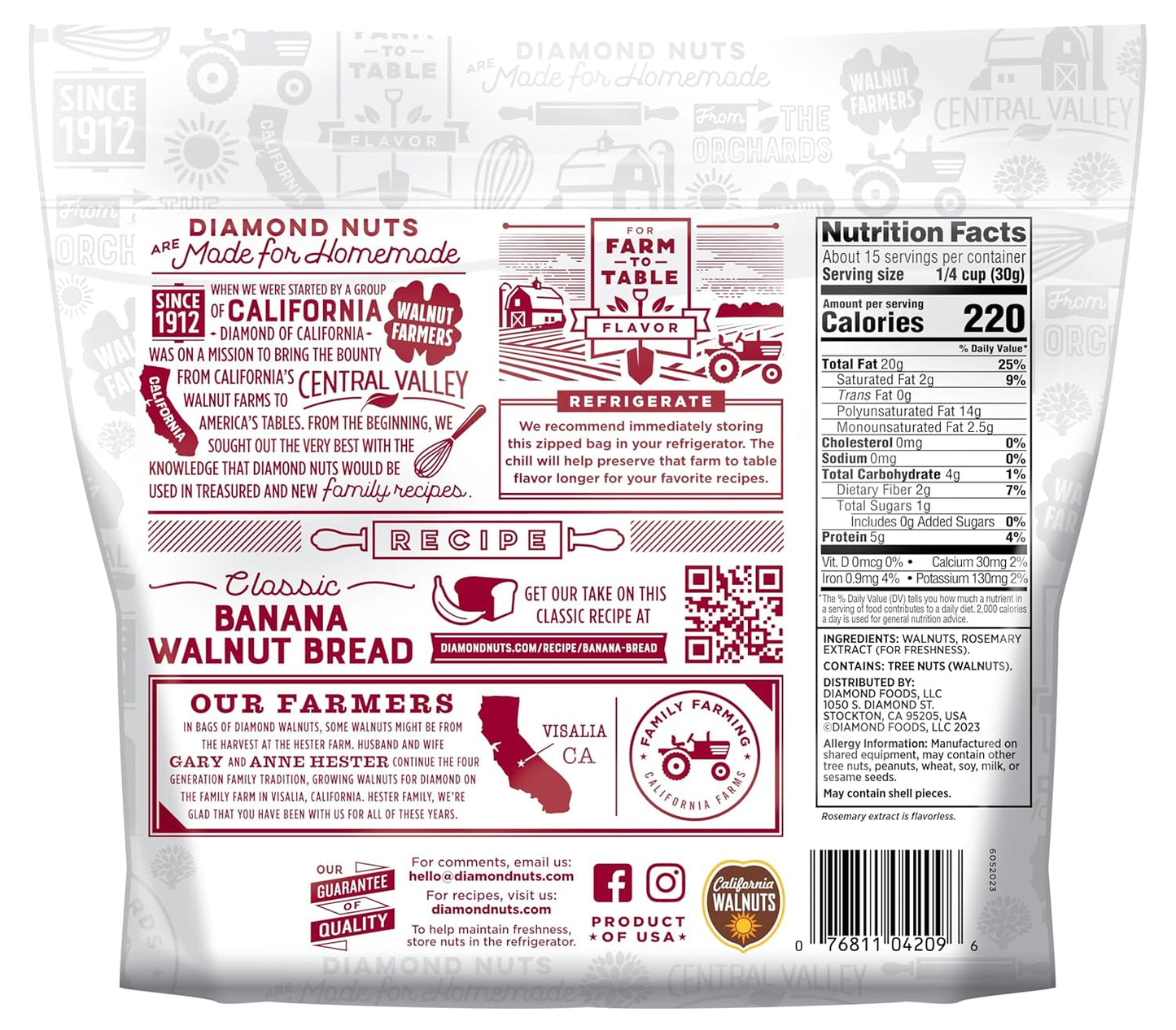 5 grams of protein per serving