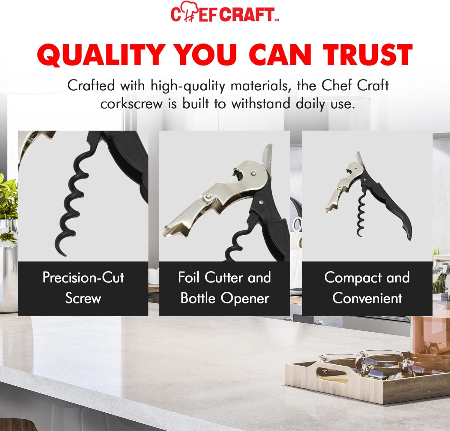 5-inch stainless steel and metal construction