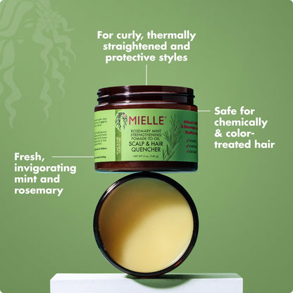 5 oz jar size with cream (pomade) form and mint scent