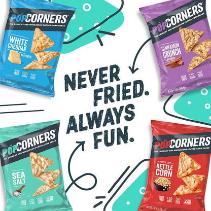 5 oz resealable-style bag sized for individual snacking or sharing