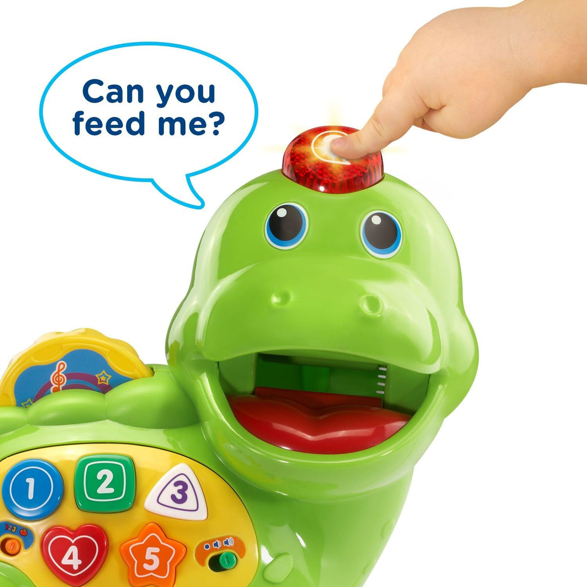 5 shape buttons that teach shapes and numbers