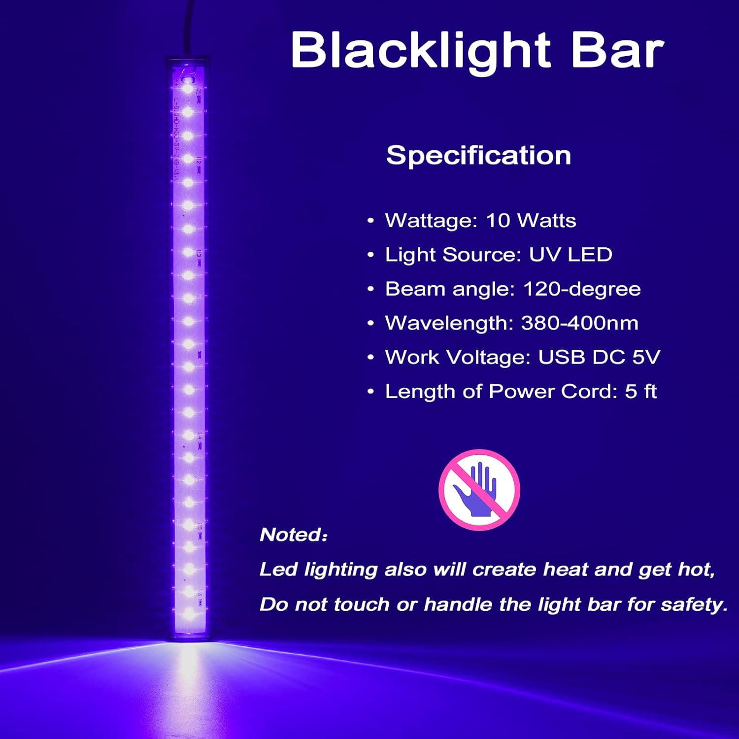 5v dc usb power input for universal plug-and-play connectivity