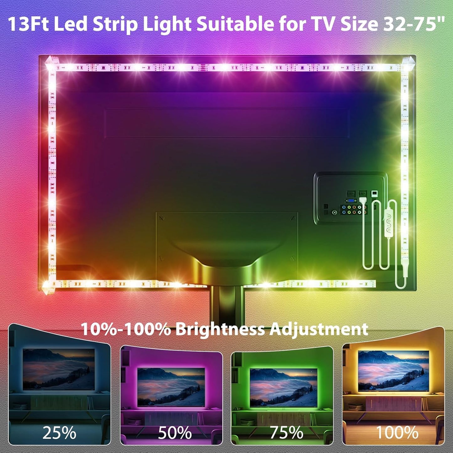 5v usb powered design for plug-and-play convenience with any tv or usb power source