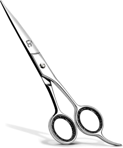 6.5-inch stainless steel blades, hand-crafted for sharpness