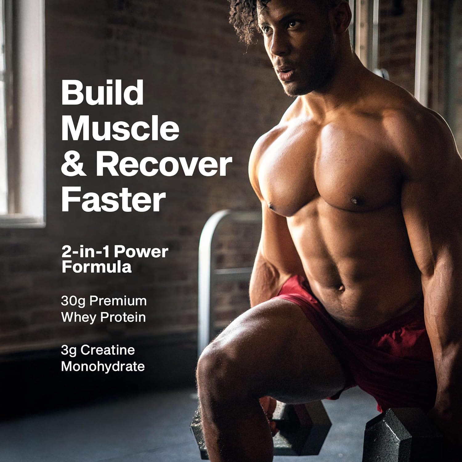 6.6g–6.8g bcaas per scoop for muscle recovery