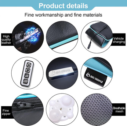 Mo Cuishle Shiatsu Neck and Shoulder Massager with Heat – Home Office Tension Relief Between Meetings