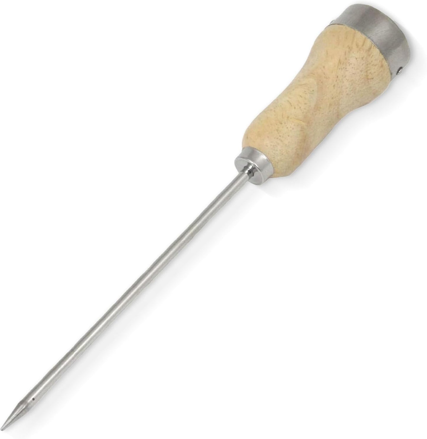 6-inch plated steel ice-breaking blade for tackling dense, large ice blocks