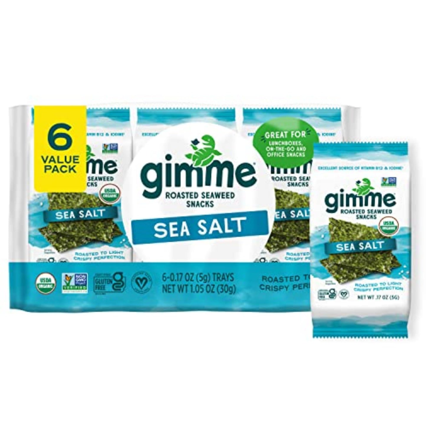 6 pack - #1 Sea Salt