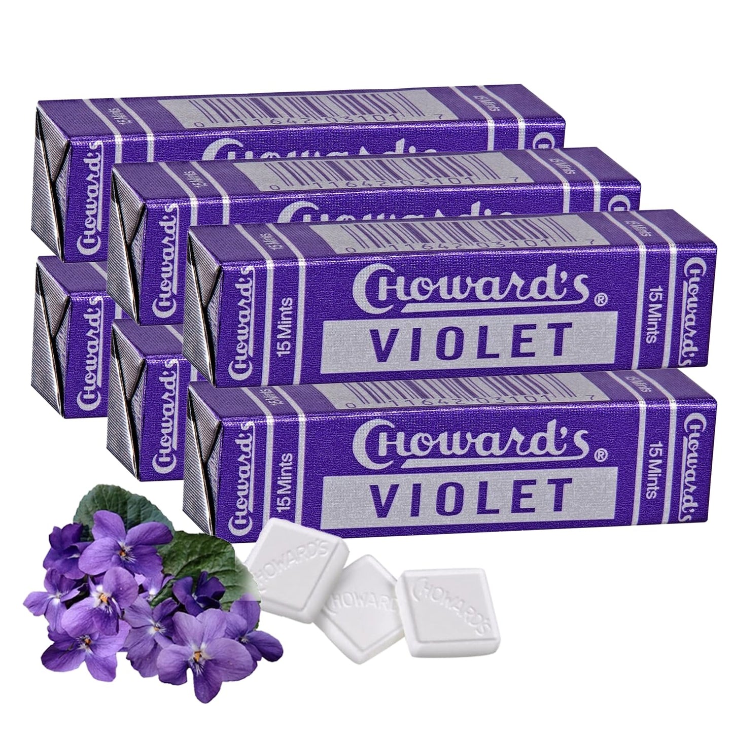 6-pack bundle with 15 individually wrapped mints per package (90 mints total)