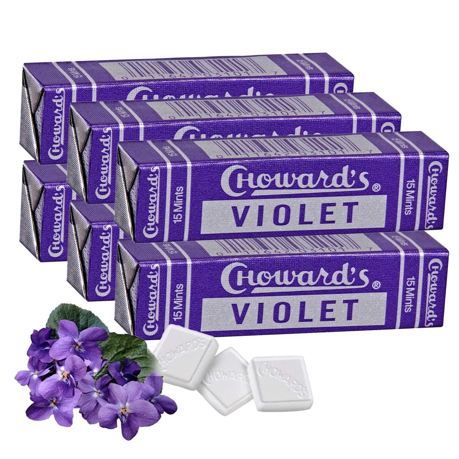 6-pack bundle with 15 individually wrapped mints per package (90 mints total)