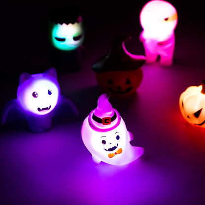 JOYIN Halloween LED Bath Toy Collection – Festive Decorative Set for Home Party Table, Bathroom and Indoor Seasonal Mood