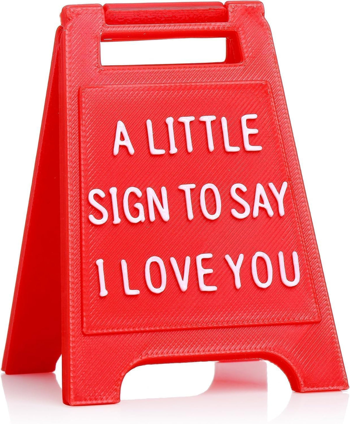 6 recipient/themed variants including love sign, wife, mom, daughter, dad, and fell for you
