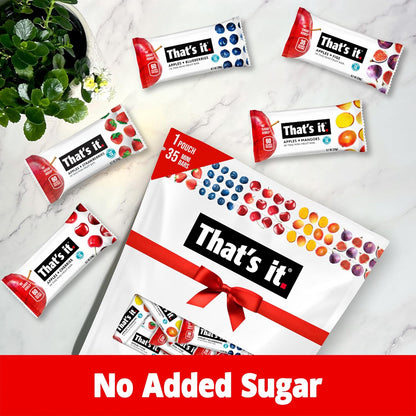 That's it. Mini Fruit Bars – Playdate-Safe Snack for Classrooms and After-School Sports, Top 12 Allergen Free