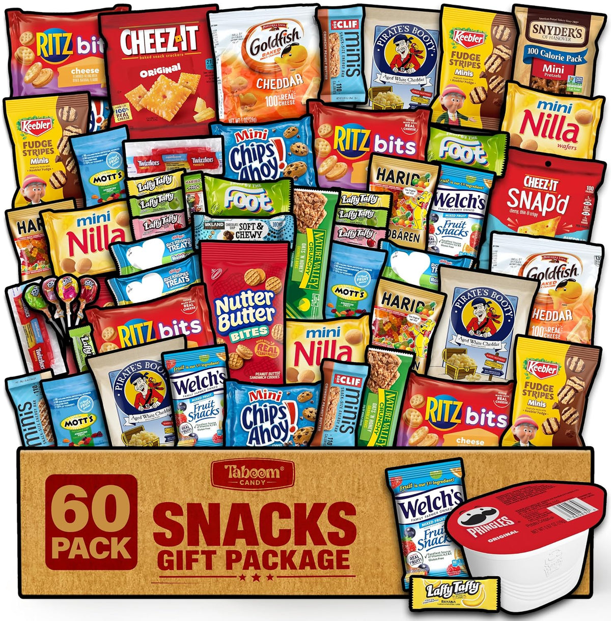 60-count snack assortment