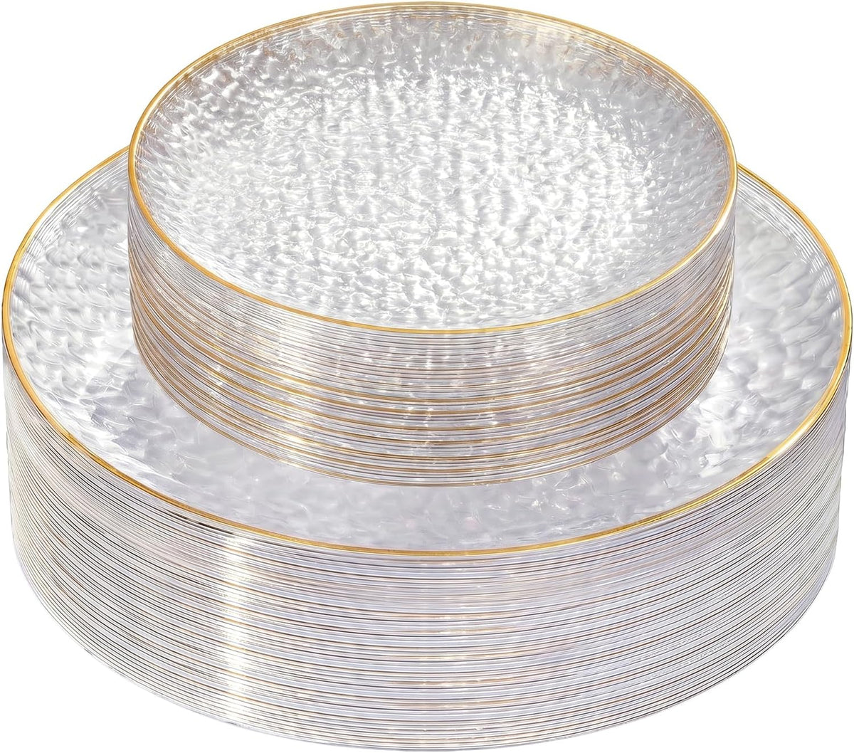 60-piece box set containing 30 7-inch dessert plates and 30 10-inch dinner plates