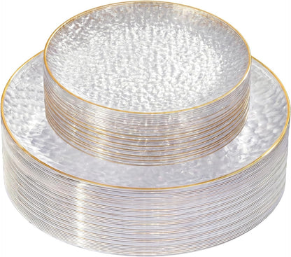 60-piece box set containing 30 7-inch dessert plates and 30 10-inch dinner plates