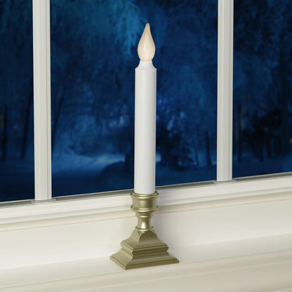 612 Vermont Battery Window Candle with Auto Timer – Effortless Set and Forget Ambient Lighting for Small Apartments