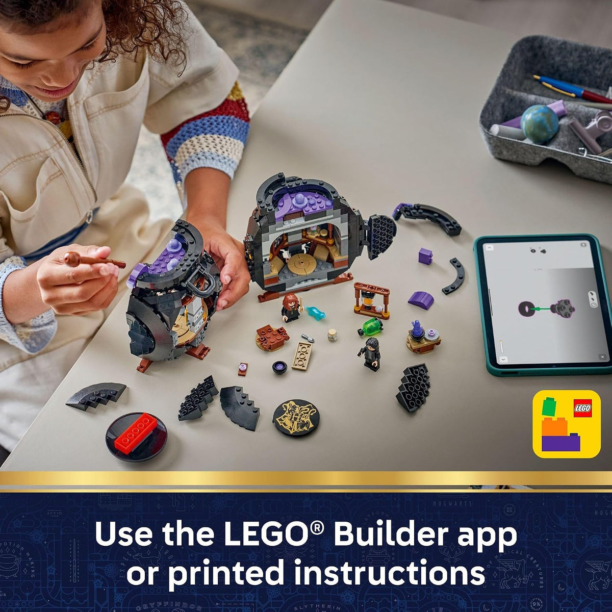 652 pieces supported by the lego builder app with 3d rotate, save and progress tracking