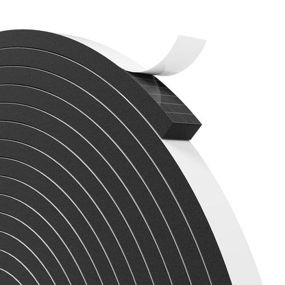 66FT (1/4"×1/2") - Black