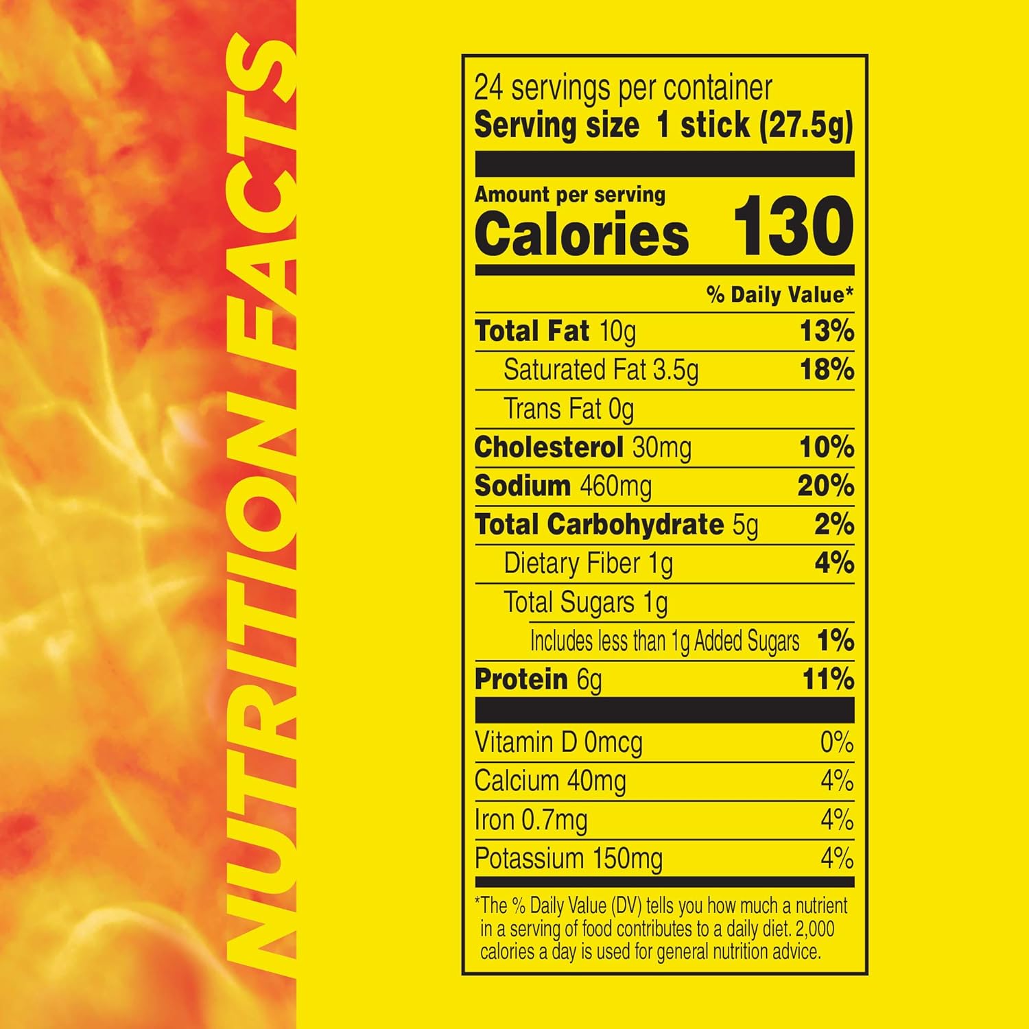 6g protein, 4g net carbs, 1g added sugar nutritional profile