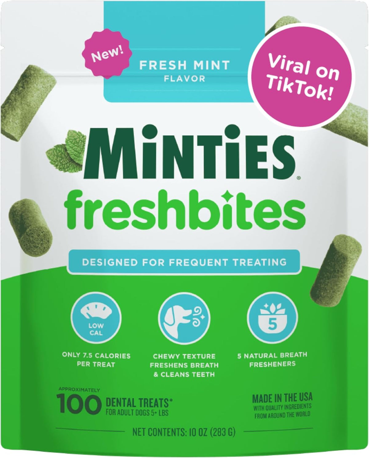 7.5 calories per individual chew