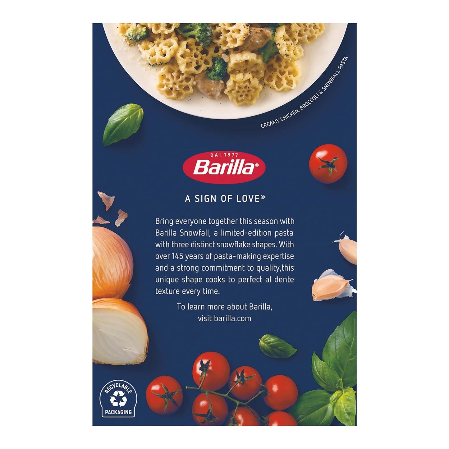 7-8 minute al dente cook time