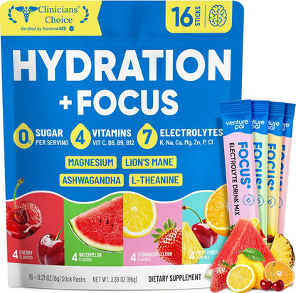 7 electrolytes: sodium, magnesium, zinc, potassium, calcium, chloride, and citrate