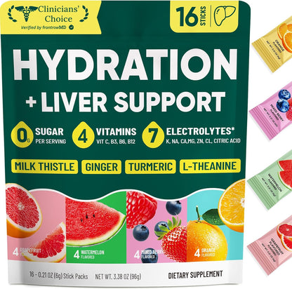 7 essential electrolytes per serving: sodium, magnesium, zinc, potassium, calcium, chloride, and citric acid